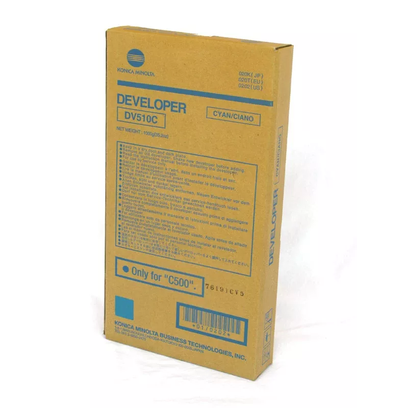 KYOCERA DV-510C tonerio kasetė 1 vnt. originali žydra