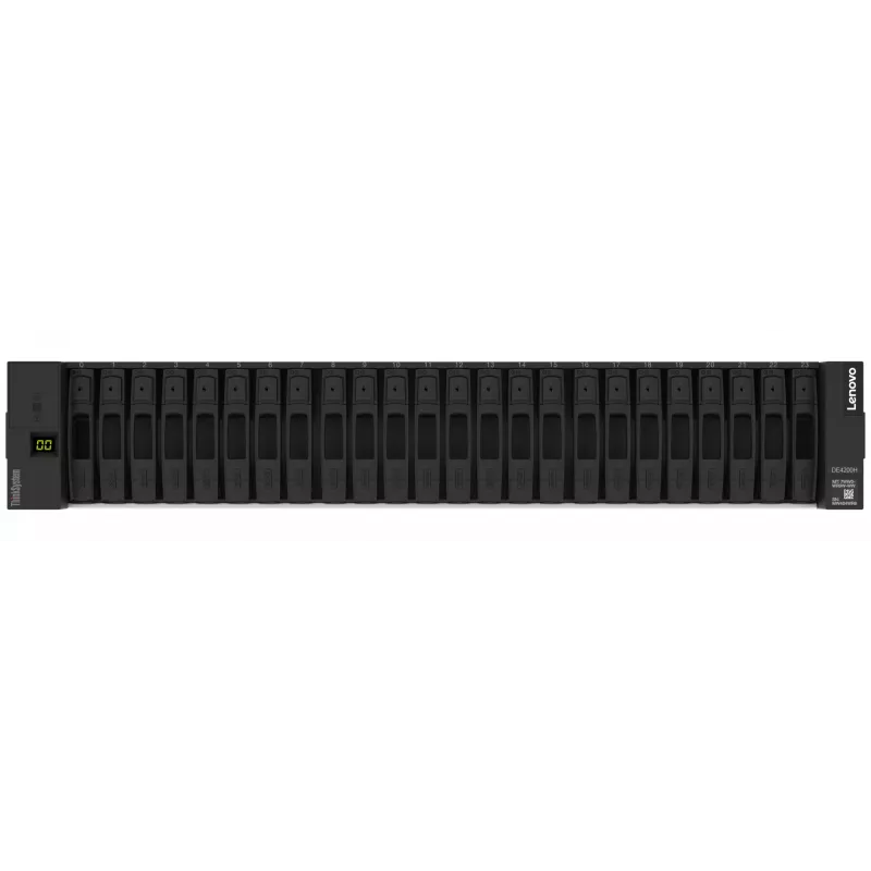 Lenovo ThinkSystem DE4200H 2U24 disko masyvas Rack (2U) juodas
