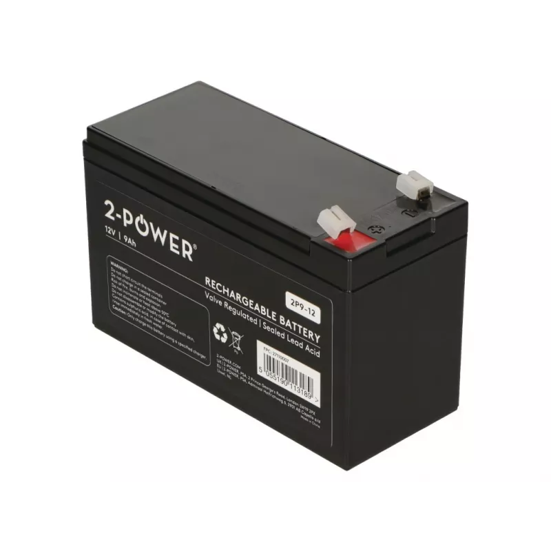 2-Power 2P9-12 UPS baterija Sandari švino rūgšties (VRLA) 12 V 9 Ah