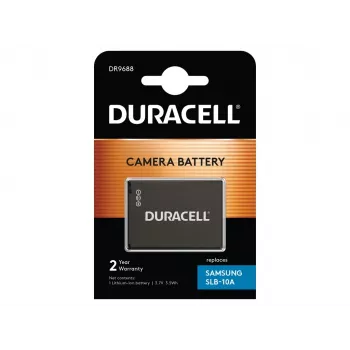 Duracell fotoaparato baterija – pakeičia Samsung SLB-10A bateriją, 950 mAh, 3,7 V, ličio jonų (Li-Ion)