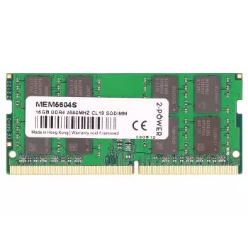 2-Power MEM5604S atminties modulis 16 GB 1 x 16 GB DDR4 260 kontaktų SO-DIMM