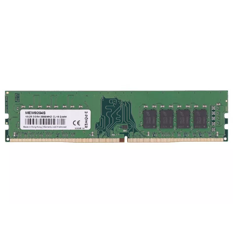 2-Power MEM9204S atminties modulis 16 GB 1 x 16 GB DDR4 288-pin DIMM