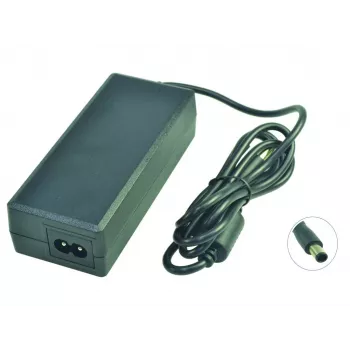 2-Power kintamosios srovės adapteris 19,5 V 4,62 A 90 W su maitinimo kabeliu, 19,5 V, Dell Latitude D600, juoda, 57 mm, 131 mm, 32 mm