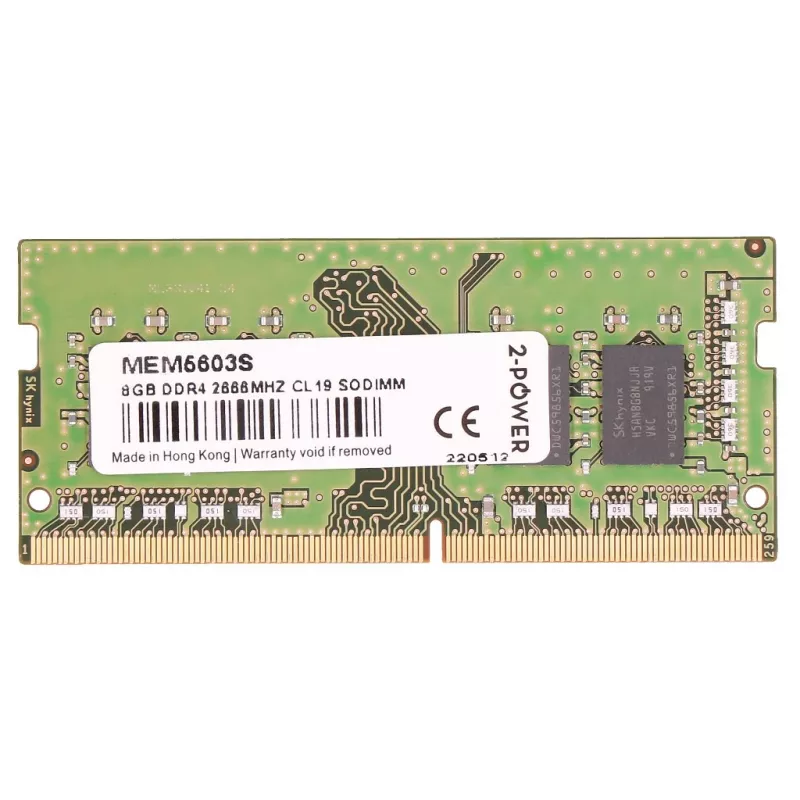 2-Power MEM5603S atminties modulis 8 GB 1 x 8 GB DDR4 260 kontaktų SO-DIMM