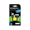 Duracell sinchronizavimo/įkrovimo laidas 1 metras juodas, 1 m, Juoda