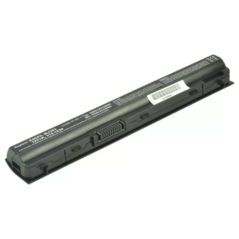 2-Power 11,1 V 2600 mAh ličio jonų nešiojamojo kompiuterio baterija, Baterija