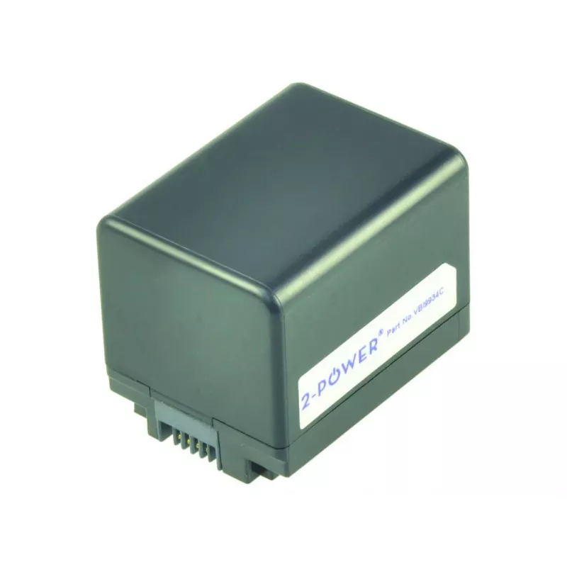 2-Power vaizdo kameros baterija 3.6V 2400mAh, 2400 mAh, 3.6 V, ličio jonų (Li-Ion)