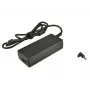 2-Power maitinimo adapteris 19,5 V 45 W su maitinimo kabeliu, vidaus, 110–240 V, 19,5 V, kintamosios į nuolatinę srovę, juodas, 47 mm