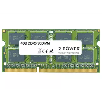 2-Power 4 GB MultiSpeed 1066/1333/1600 MHz SoDIMM atmintis, 4 GB, 1 x 4 GB, DDR3L, 1600 MHz, 204 kontaktų SO-DIMM, žalia