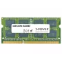 2-Power 4 GB MultiSpeed 1066/1333/1600 MHz SoDIMM atmintis, 4 GB, 1 x 4 GB, DDR3L, 1600 MHz, 204 kontaktų SO-DIMM, žalia