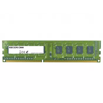 2-Power 8GB DDR3L 1600MHz 2Rx8 1.35V DIMM atmintis, 8 GB, 1 x 8 GB, DDR3, 1600 MHz, 240 kontaktų DIMM, žalia