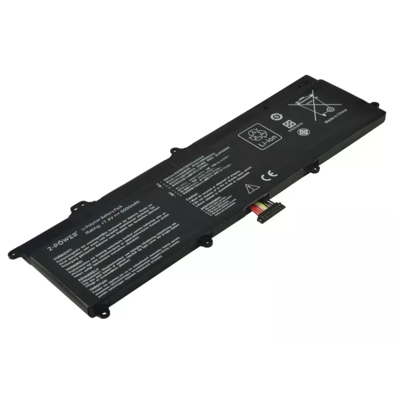 2-Power 7,4 V 5000 mAh ličio polimero nešiojamojo kompiuterio baterija, baterija