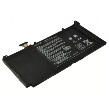 2-Power 11,1V 4400mAh ličio polimero nešiojamojo kompiuterio baterija, Baterija