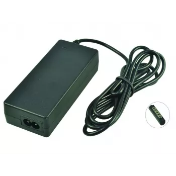 2-Power kintamosios srovės adapteris 12V 45W su maitinimo kabeliu, skirtas naudoti patalpose, 110-240 V, 45 W, 12 V, 3.6 A, juodas