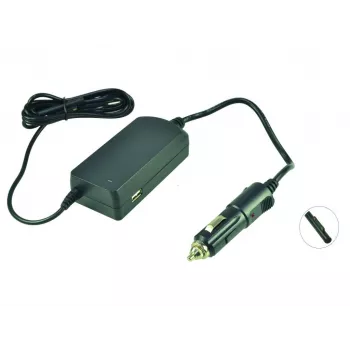 2-Power DC automobilinis adapteris 12V 3A 36W, 12 V, 36 W, 12 V, 3 A, juoda, žalia, 51 mm