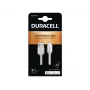 Duracell sinchronizavimo / įkrovimo laidas, 1 m, baltas, 1 m, USB A, Lightning, 2.0, balta