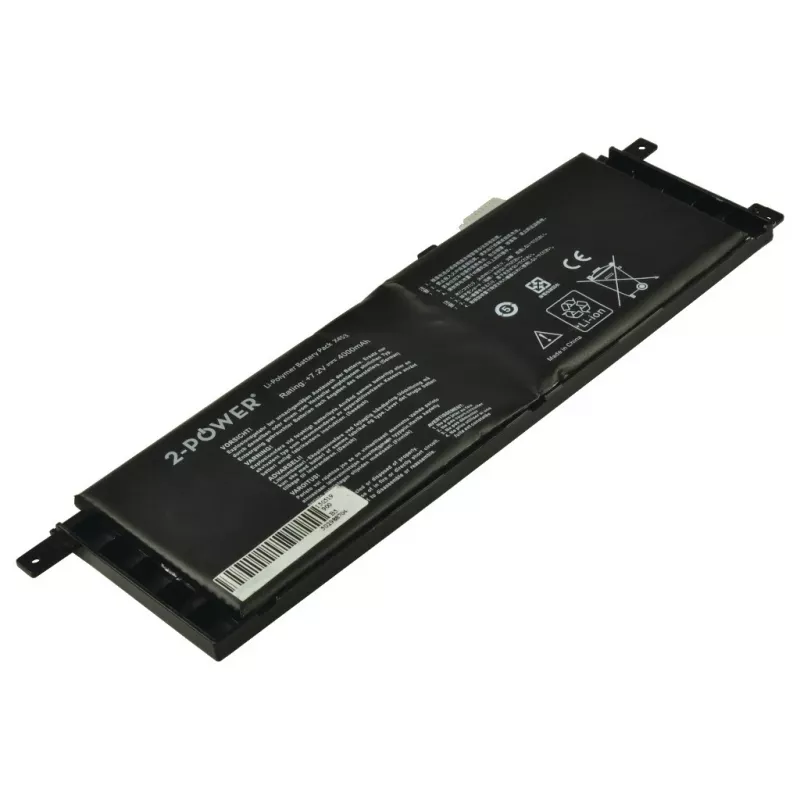 2-Power 7.2V 4000mAh ličio polimero nešiojamojo kompiuterio baterija, baterija