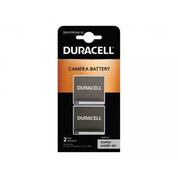 Duracell fotoaparato baterija – pakeičia GoPro Hero 4 bateriją, 2 vnt. pakuotė