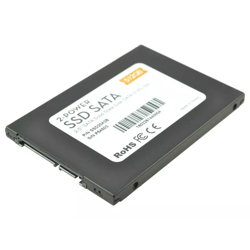 2-Power 512GB SSD 2.5 SATA 6Gbps 7mm, 512 GB, 2,5 colio, 6 Gbit/s