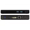 2-Power USB 3.0 Dual Display dokinimo stotelė, dokinimo, 3,5 mm, USB A tipo, USB B tipo, 10,100,1000 Mbit/s, juoda, 5 Gbit/s