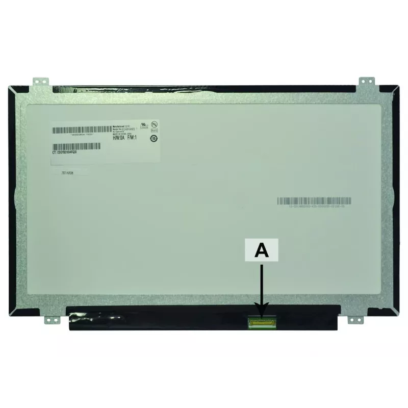 2-Power 14,0 WUXGA 1920x1080 LED matinis su IPS ekranu, Ekranas, 35,6 cm (14 colių), Full HD
