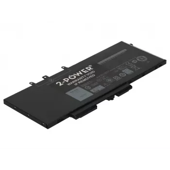 2-Power 7,6 V, 4 celių, 68 Wh nešiojamojo kompiuterio baterija – pakeičia GJKNX, baterija