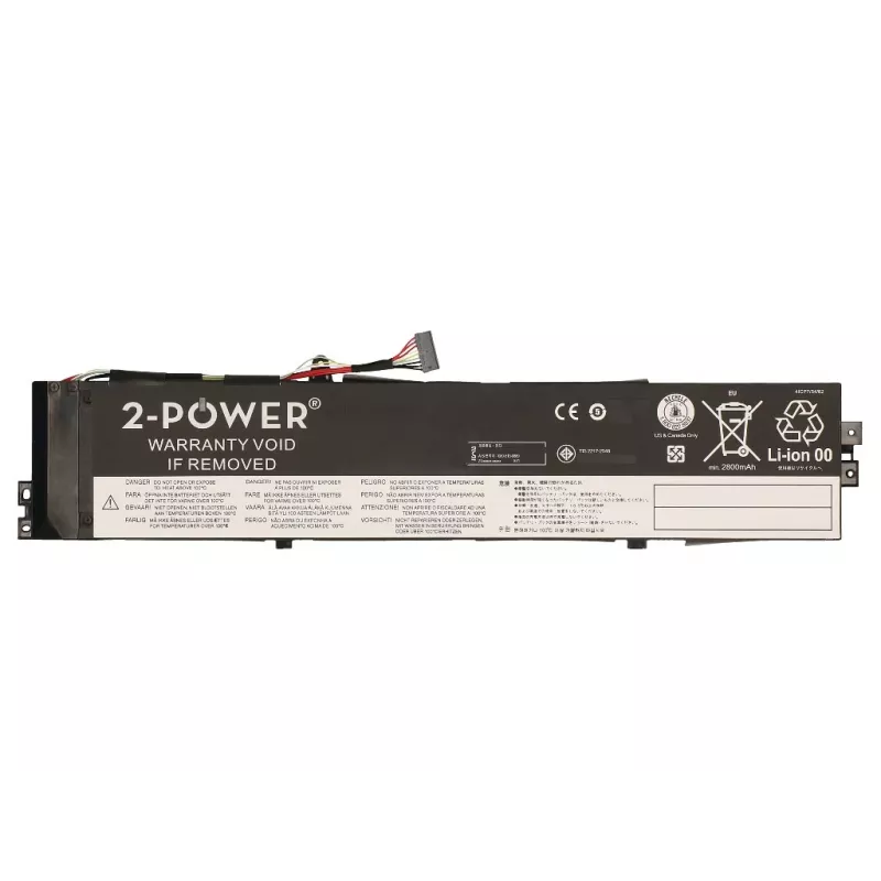 2-Power 14,8 V 3100 mAh ličio polimero nešiojamojo kompiuterio baterija, baterija