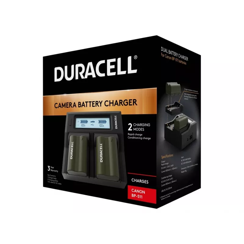 Duracell DRC6101 akumuliatorių įkroviklis