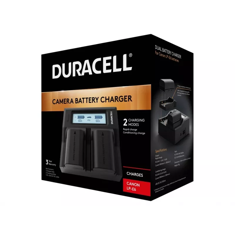 Duracell DRC6103 baterijų įkroviklis