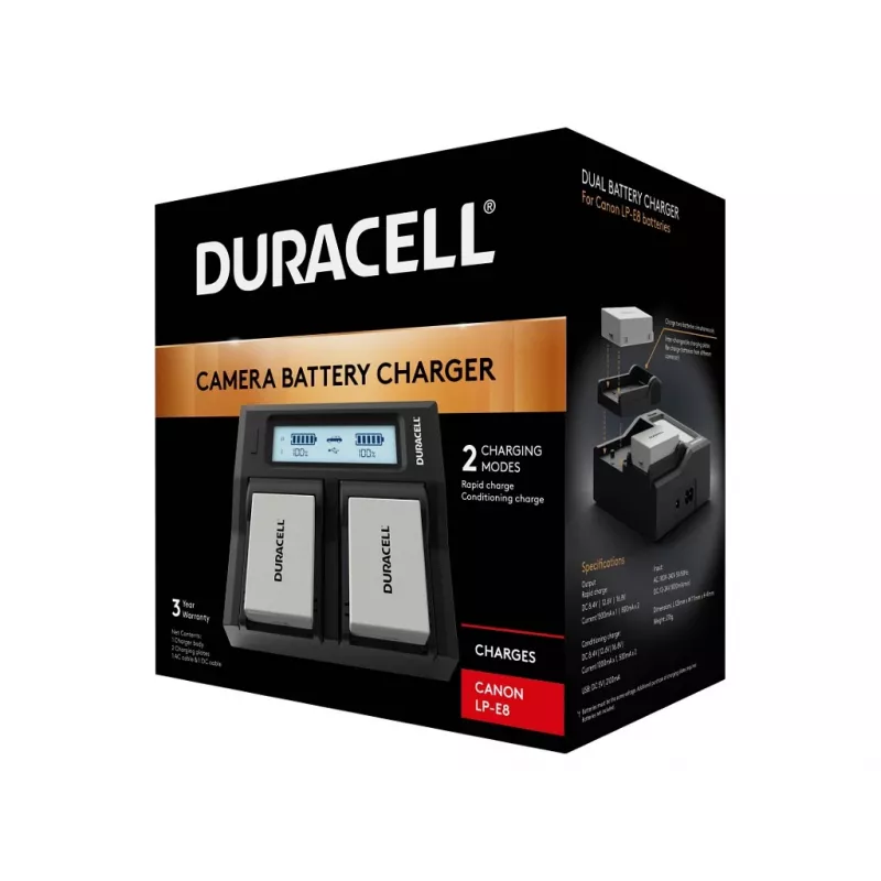 Duracell DRC6104 baterijų įkroviklis