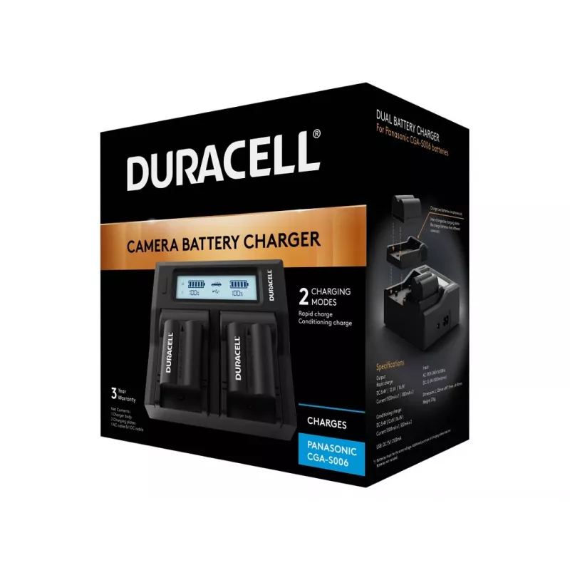 Duracell DRP6116 baterijų įkroviklis