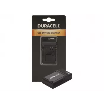 Duracell skaitmeninio fotoaparato baterijų įkroviklis, USB, vidaus baterijų įkroviklis, FujiFilm NP48, NP-50, Pentax D-LI68, Kodak KLIC-7004, juodas, 5 V, 5 V