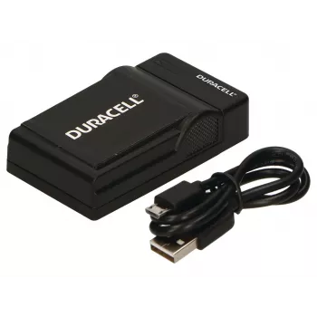 „Duracell“ skaitmeninio fotoaparato akumuliatoriaus įkroviklis, USB, vidaus akumuliatoriaus įkroviklis, „GoPro Hero 4“, juodas, 5 V, 5 V