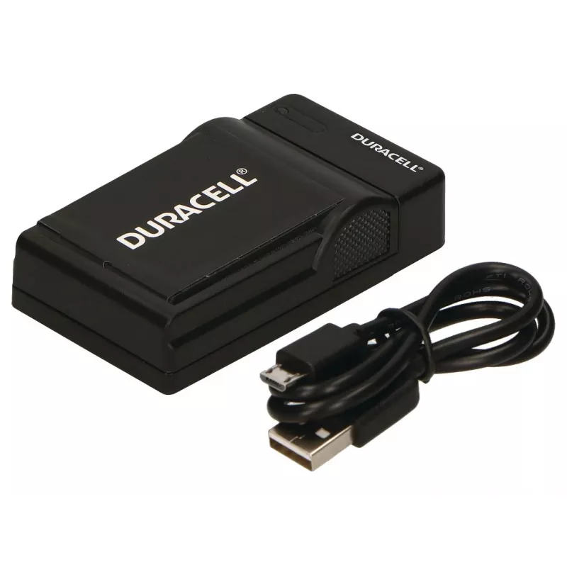 „Duracell“ skaitmeninio fotoaparato akumuliatoriaus įkroviklis, USB, vidaus akumuliatoriaus įkroviklis, „GoPro Hero 4“, juodas, 5 V, 5 V