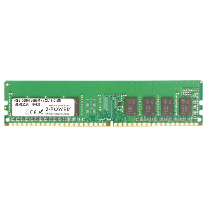 2-Power MEM9202A atminties modulis 4 GB 1 x 4 GB DDR4 288 kontaktų DIMM