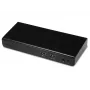 2-Power DOC0110A nešiojamojo kompiuterio dokas / prievadų daugintuvas, laidinis, USB 3.2 Gen 1 (3.1 Gen 1) Type-B, juodas