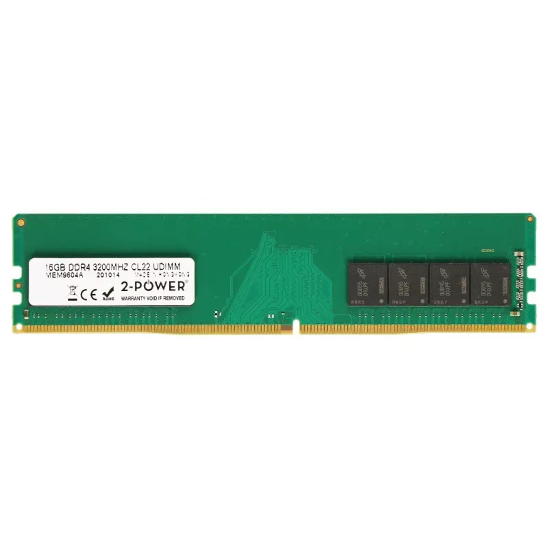 2-Power MEM9604A atminties modulis 16 GB 1 x 16 GB DDR4 288 kontaktų DIMM