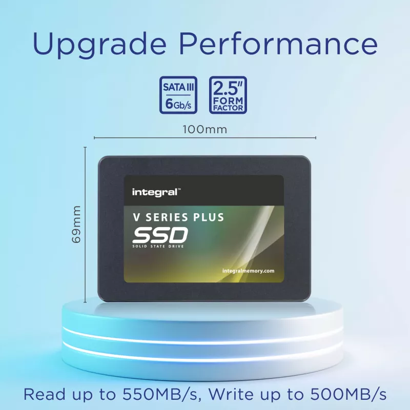 Integral 256GB SSD 2.5INCH SATA 3 R-550MB/s W-500MB/s TBW 75 V SERIES 2 PLUS