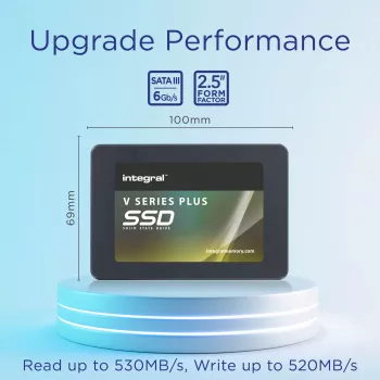 Integral 1 TB – 1024 GB SSD 2,5 col. SATA III R-550 MB/s W-520 MB/s TBW 300 V SERIES 2 PLUS
