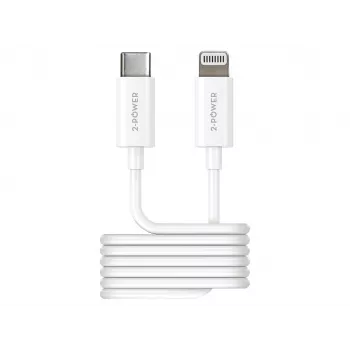 2-Power 2PUC1M03W mobiliojo įrenginio kroviklis Baltas