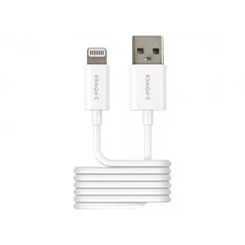2-Power 2PUC1M02W mobiliojo įrenginio įkroviklis Baltas