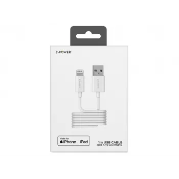 2-Power 2PUC1M02W mobiliojo įrenginio įkroviklis Baltas