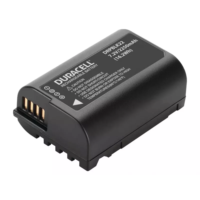 Duracell DRPBLK22 fotoaparato / vaizdo kameros baterija 2250 mAh