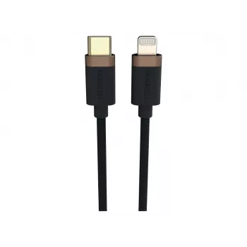 Duracell USB9012A lightning laidas 1 m Juoda