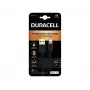 Duracell USB7012A lightning laidas 1 m Juodas