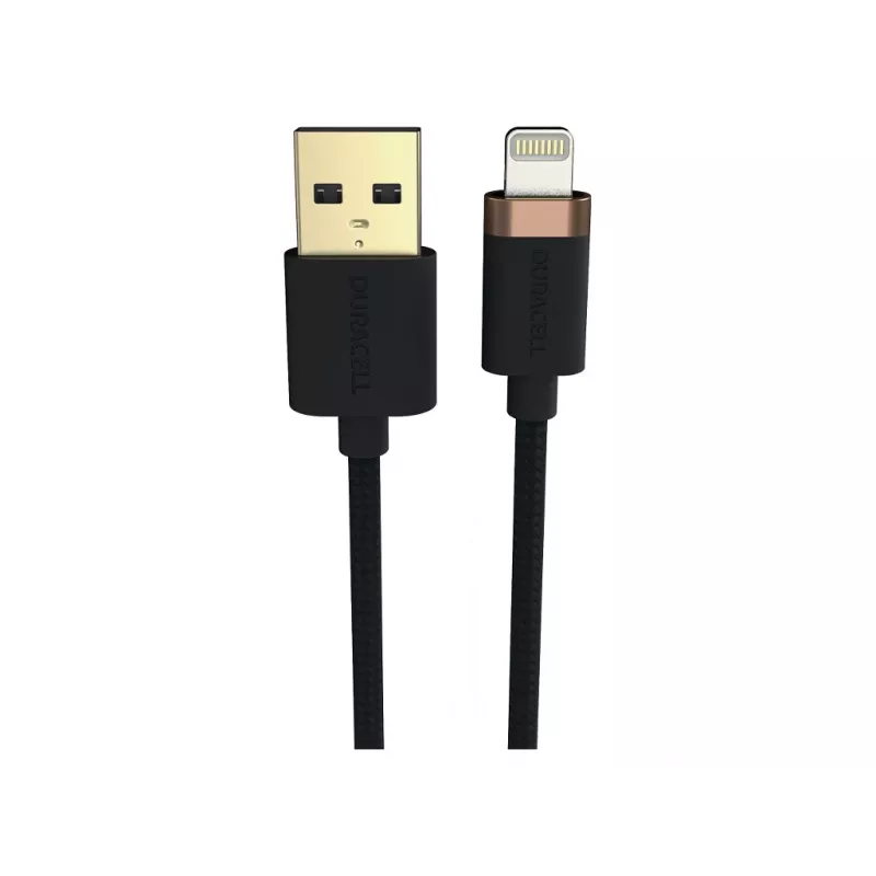 Duracell USB8012A žaibo laidas juodas