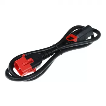 ACT Powercord C13 IEC Lock+ - C14 IEC Lock Dual Locking juodas 1,5 m, PC3602