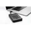 iStorage diskAshur PRO² SSD 4TB | Saugus nešiojamasis kietojo kūno diskas | FIPS 140-2 2 lygis, NCSC CPA, NLNCSA BSPA ir NATO riboto naudojimo | AES-XTS 256 bitų techninė šifravimo įranga | Apsaugotas PIN kodu | Nepriklausomas nuo OS ir platformos | Atitinka BDAR, TAA | Apsauga nuo brutalios jėgos atakų | Atsparus dulkėms ir vandeniui