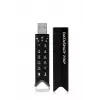 iStorage datAshur PRO2 256 GB | Saugi USB atmintinė | FIPS 140-2 3 lygio sertifikuota | AES-XTS 256 bitų aparatinė šifravimo įranga | Apsaugota slaptažodžiu | Atspari dulkėms/vandeniui |