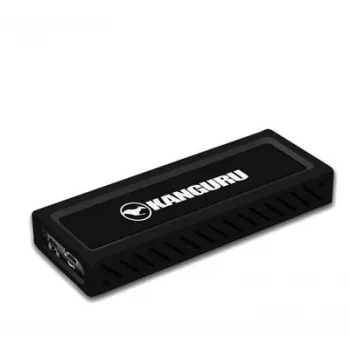 iStorage Kanguru UltraLock Superspeed+ USB-C M.2 NVMe Išorinis SSD 2 TB | Saugus nešiojamasis kietojo kūno diskas | Fizinio rašymo apsaugos jungiklis | Saugi programinė įranga | TAA atitinkantis |